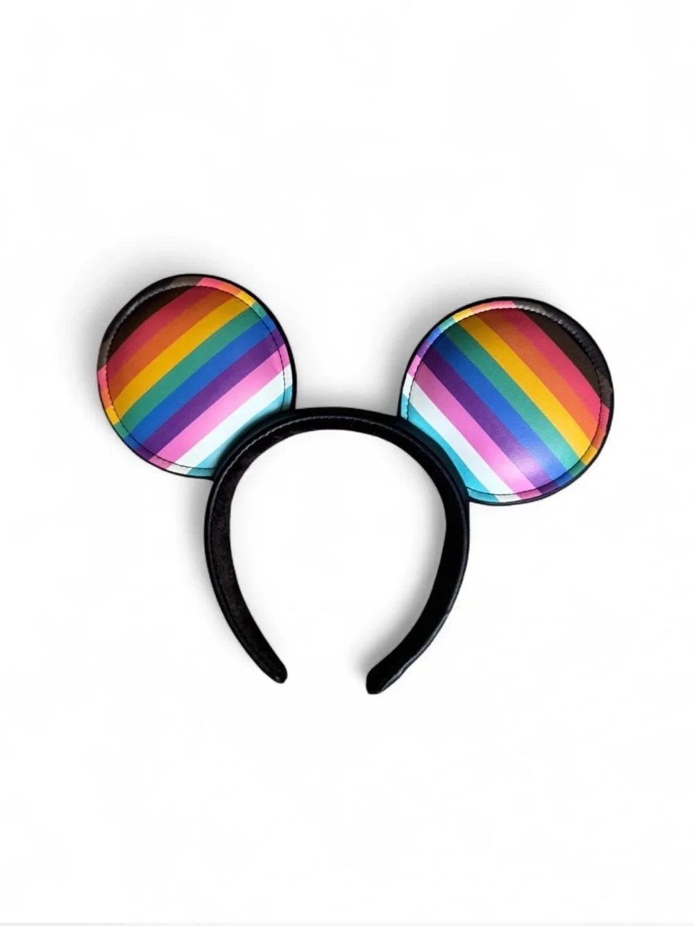 Disney Pride Rainbow Stripe Mouse Ear Headband